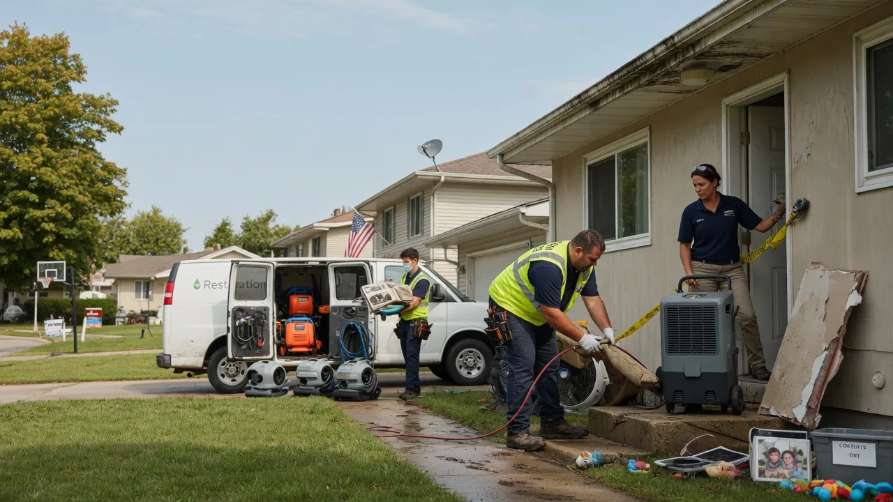 Water Damage Restoration in Deport, TX near me